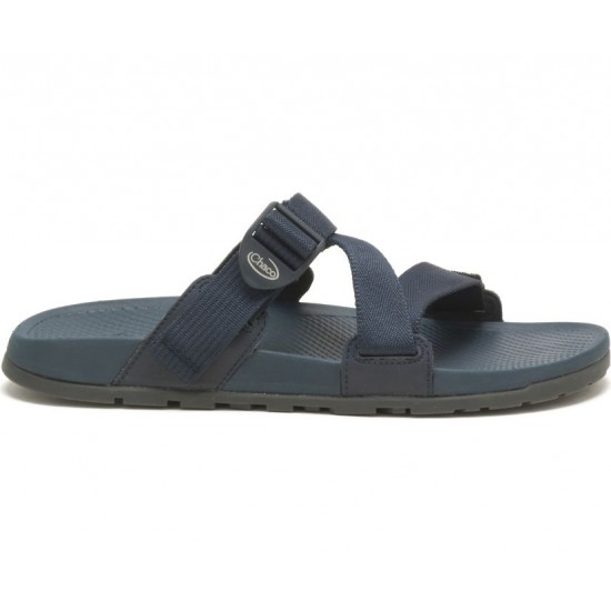 Chaco Lowdown Slide Navy Men