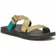 Chaco Lowdown Slide Avocado Teal Men