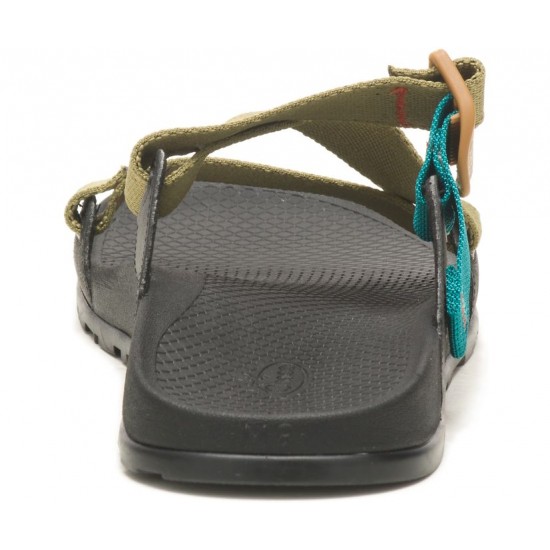 Chaco Lowdown Slide Avocado Teal Men