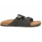 Chaco Lowdown Leather Slide Black Men