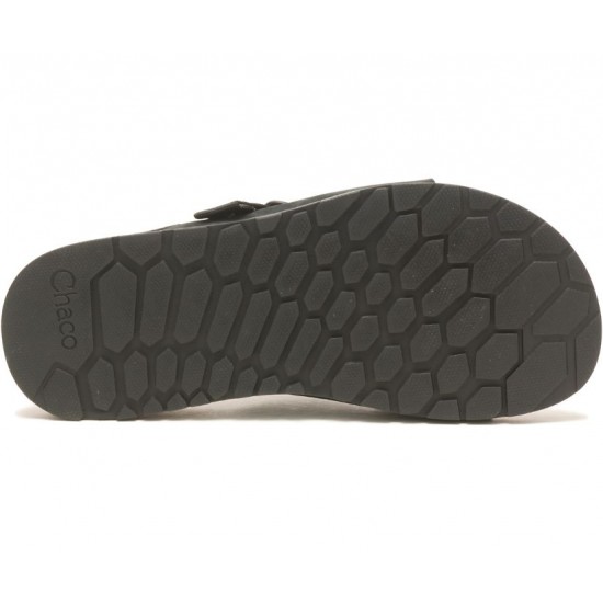 Chaco Lowdown Leather Slide Black Men