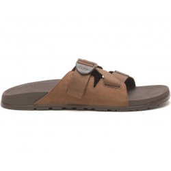 Chaco Lowdown Leather Slide Otter Men