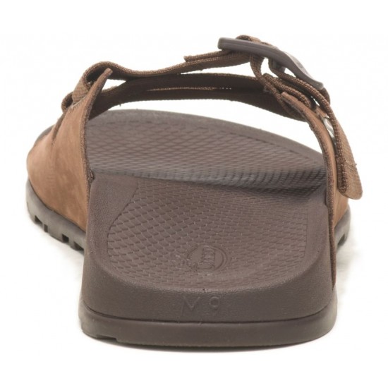 Chaco Lowdown Leather Slide Otter Men