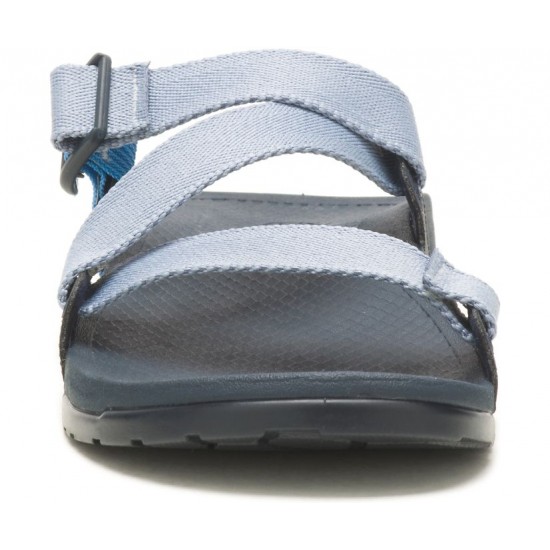 Chaco Lowdown Slide Azure Dusty Blue Men