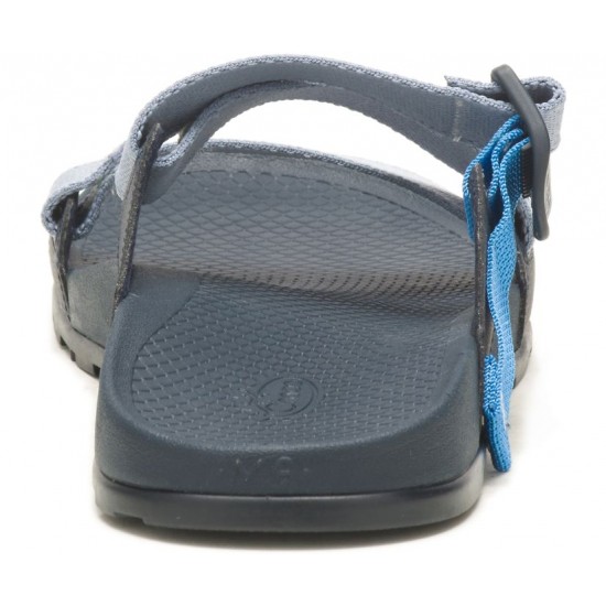 Chaco Lowdown Slide Azure Dusty Blue Men