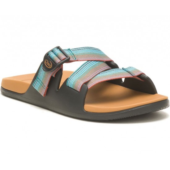 Chaco Chillos Slide Rising Teal Men