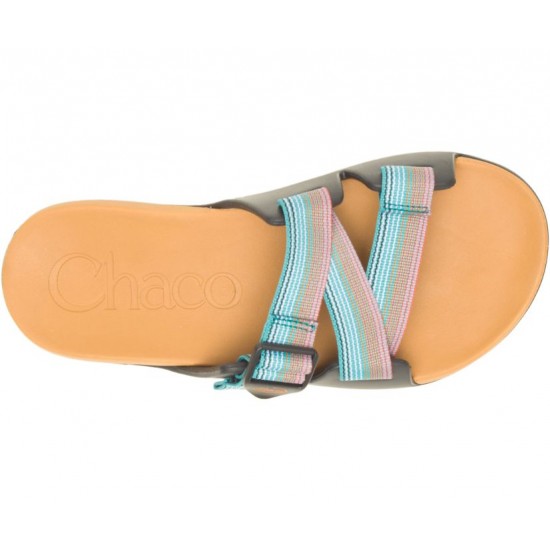 Chaco Chillos Slide Rising Teal Men