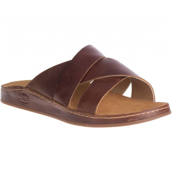 Chaco Wayfarer Slide Toffee Women