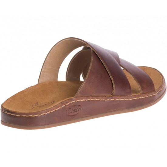 Chaco Wayfarer Slide Toffee Women