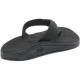 Chaco Classic Leather Flip Black Women