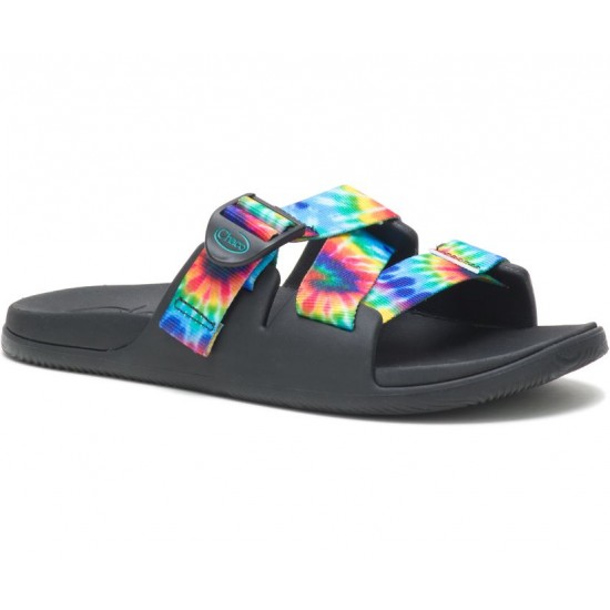 Chaco Chillos Slide Dark Tie Dye Women