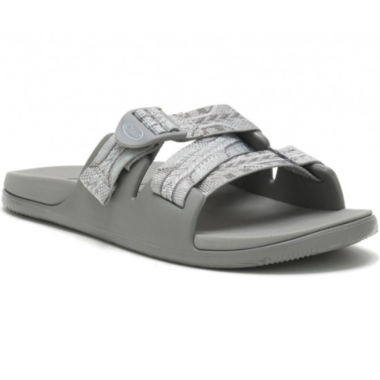 Chaco Chillos Slide Pierce Steeple Gray Women