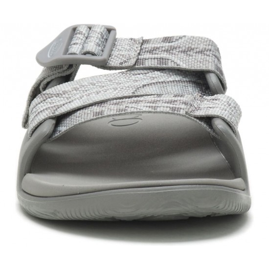 Chaco Chillos Slide Pierce Steeple Gray Women