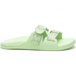 Chaco Chillos Slide Pierce Pale Green Women