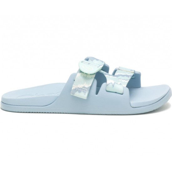 Chaco Chillos Slide Tinge Sky Blue Women