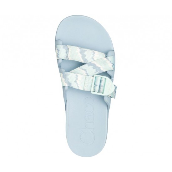 Chaco Chillos Slide Tinge Sky Blue Women