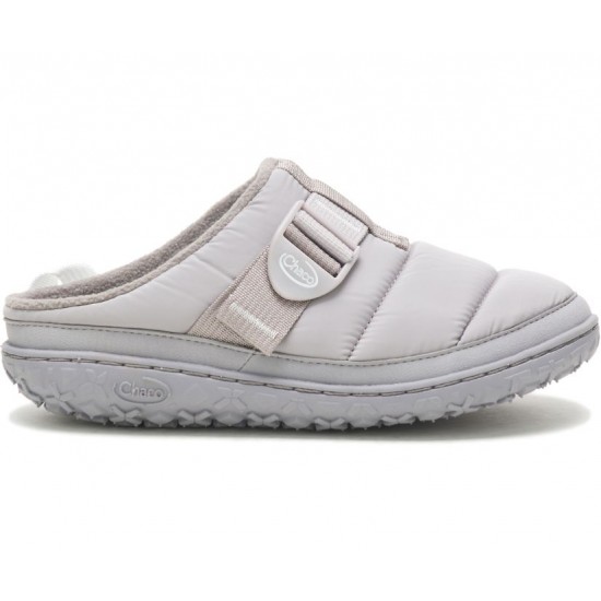 Chaco Ramble Puff Clog Ash Gray Women