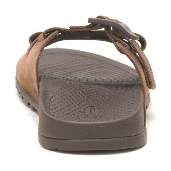 Chaco Lowdown Leather Slide Otter Women