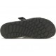 Chaco Lowdown Leather Slide Black Women