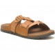 Chaco Lowdown Leather Slide Taffy Women