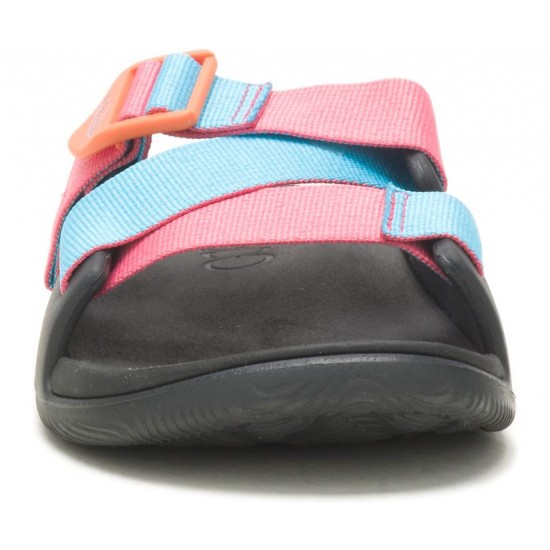 Chaco Chillos Slide Rose Blue Women