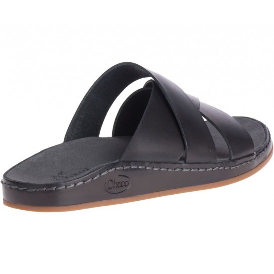 Chaco Wayfarer Slide Black Women